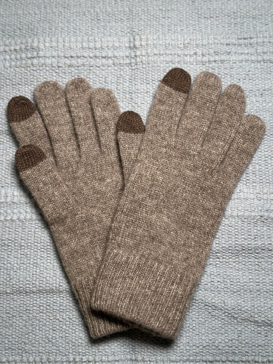 Yak Wool Gloves – Handcrafted Cozy Winter Gloves, 2 Styles
