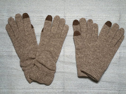 Yak Wool Gloves – Handcrafted Cozy Winter Gloves, 2 Styles