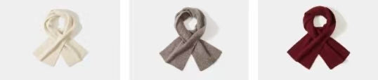 Yak Wool Neck Warmer – Soft Handcrafted Winter Scarf, 8 Colors
