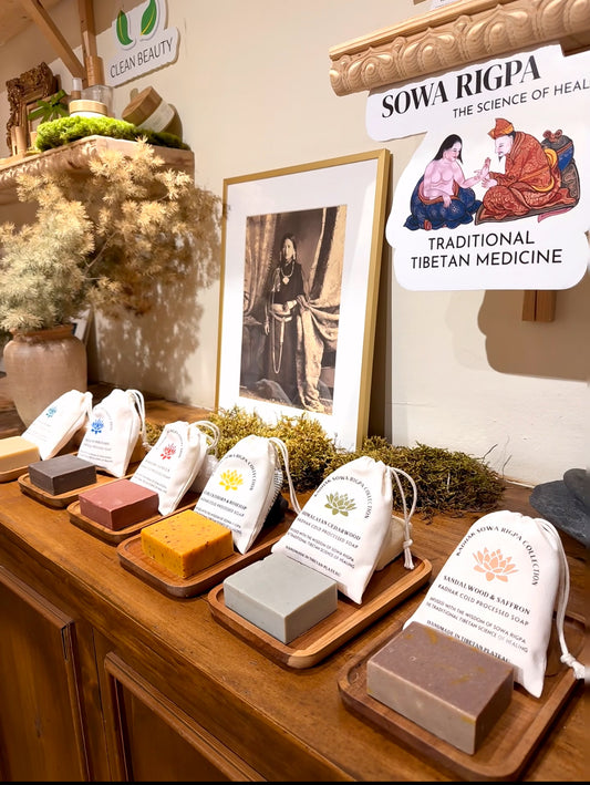 Sowa Rigpa Tibetan herbal medicine handmade soap