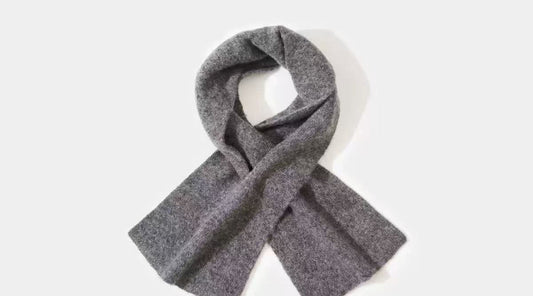 Yak Wool Neck Warmer – Soft Handcrafted Winter Scarf, 8 Colors