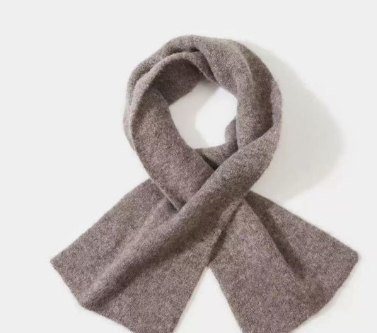 Yak Wool Neck Warmer – Soft Handcrafted Winter Scarf, 8 Colors