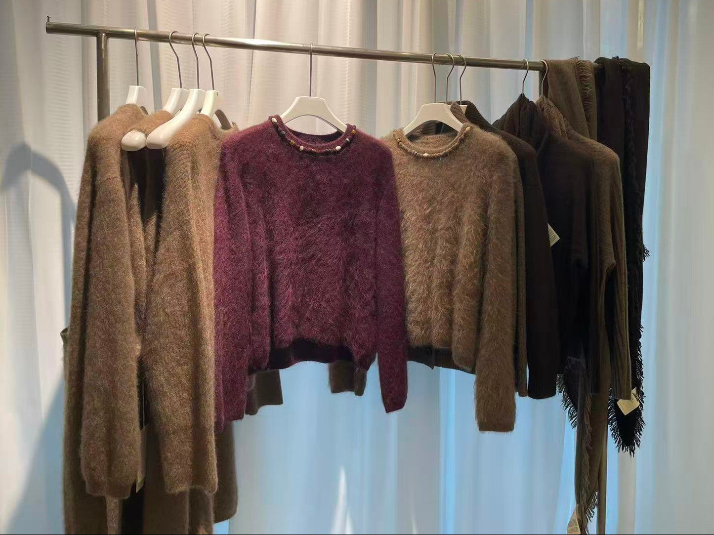 Women’s Pure Yak Wool Soft Brushed Sweater